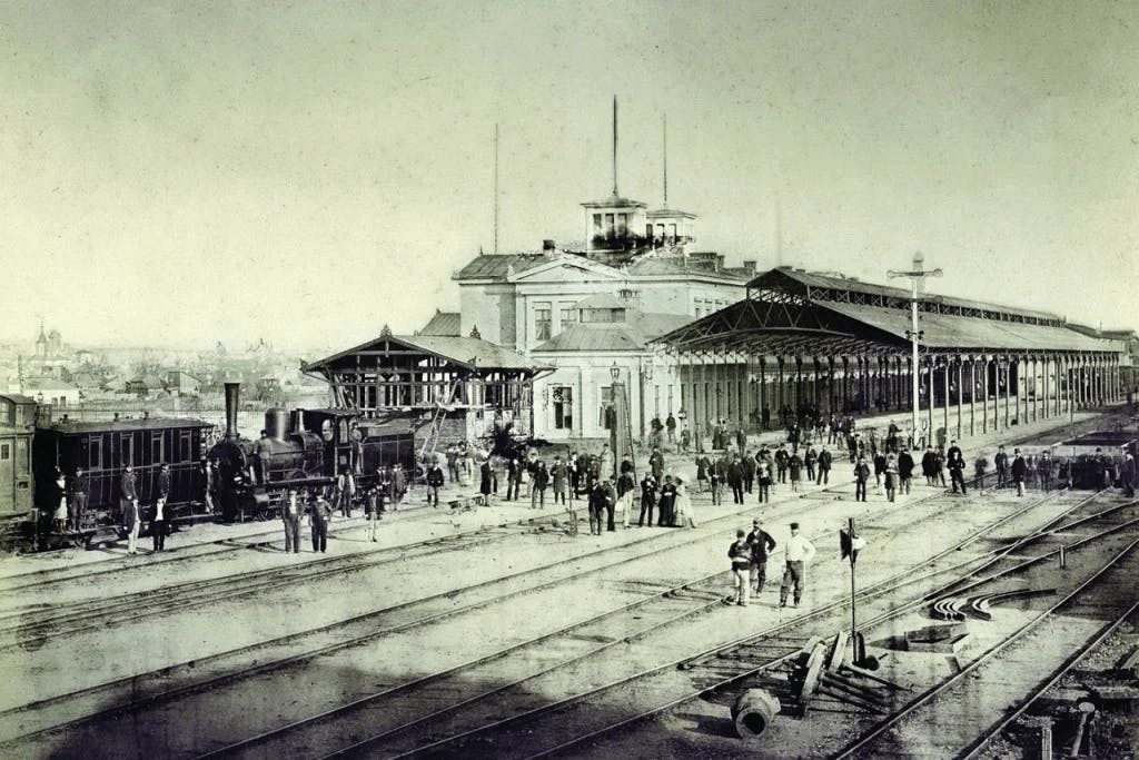 Gara de Nord în 1872