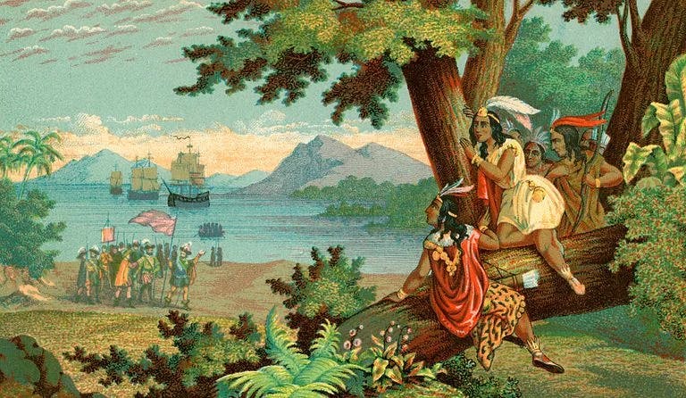 12 octombrie 1492: Columb ajunge în Lumea Nouă