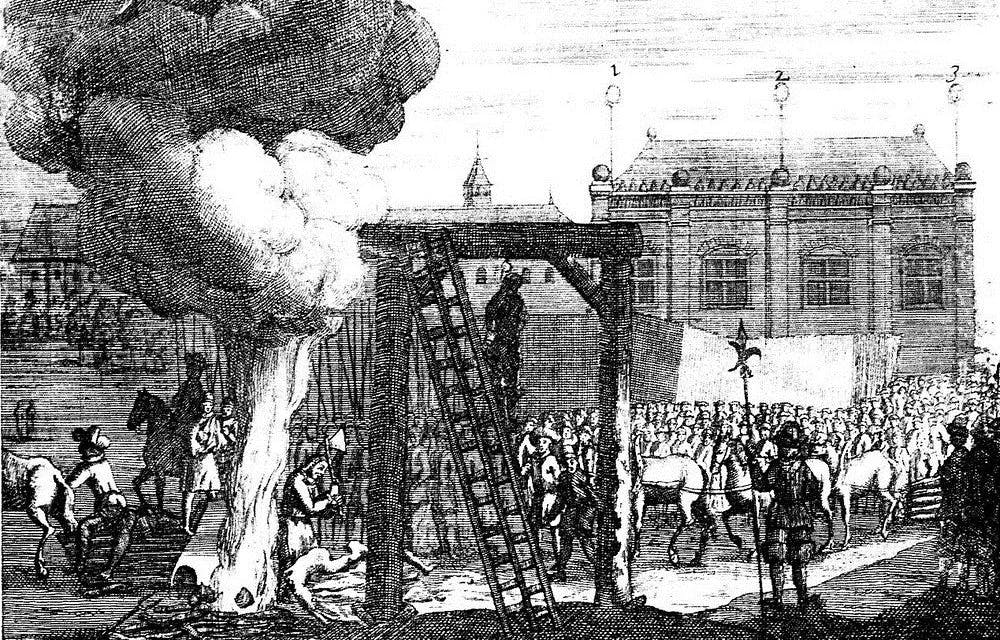 Oliver Cromwell: judecat și decapitat la 2 ani DUPĂ moartea sa