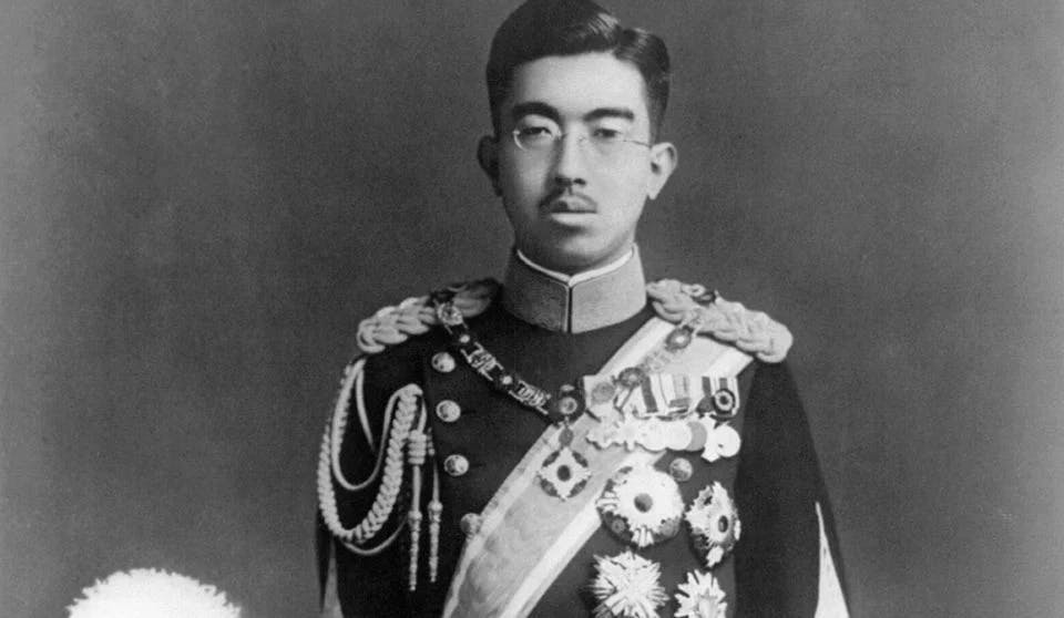 Împăratul Hirohito al Japoniei