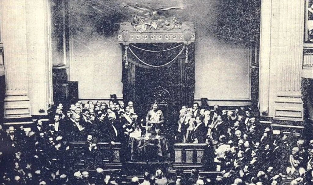 Carol al II-lea în Parlament